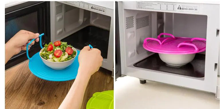 Soporte de Vaporera de Microondas en Niveles con Bandeja Resistente al Calor