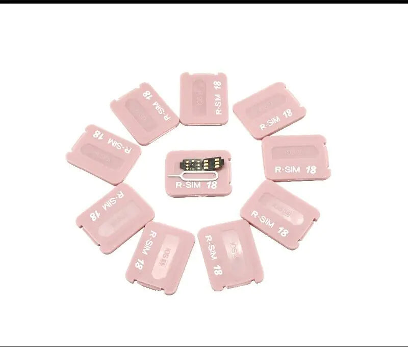 Carte de déverrouillage Nano R-SIM18+ pour modèles d'iPhone