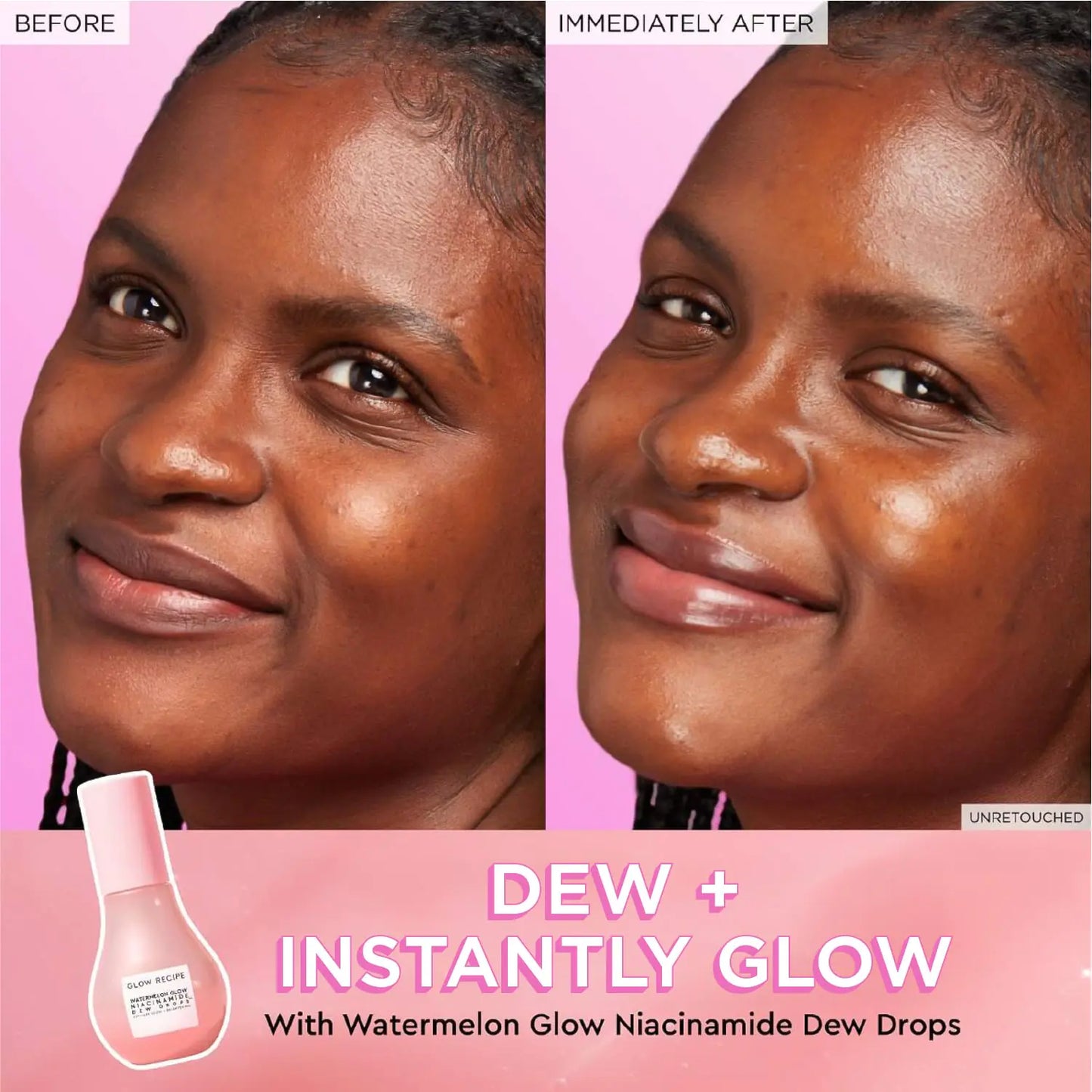 Glow Recipe Watermelon Dew Drops Face Serum - Hidratante y Iluminador