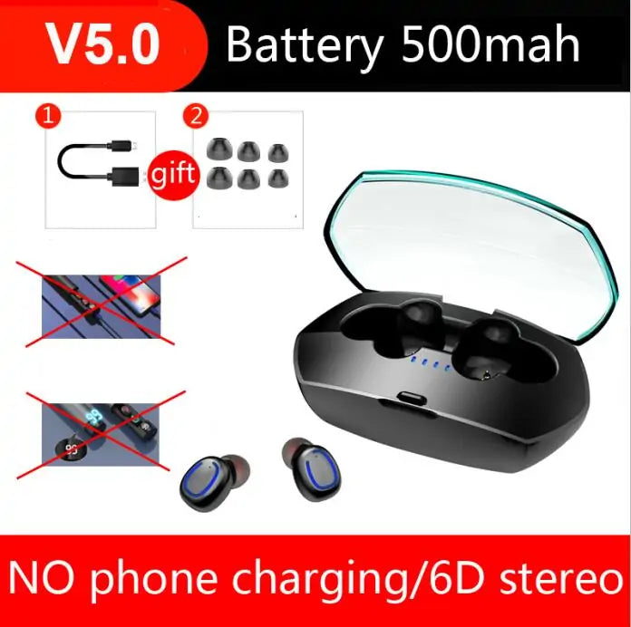 Premium Bluetooth 5.0 In-Ear Headphones