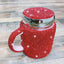 Creative Ceramic Coffee Mug with Lid for Office Use