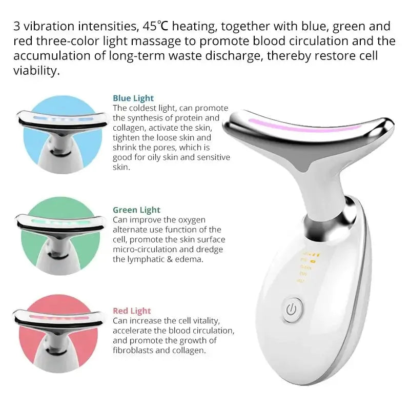 Appareil de massage facial à vibration premium