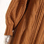 Women's Stand Collar Lantern Sleeve Sweater