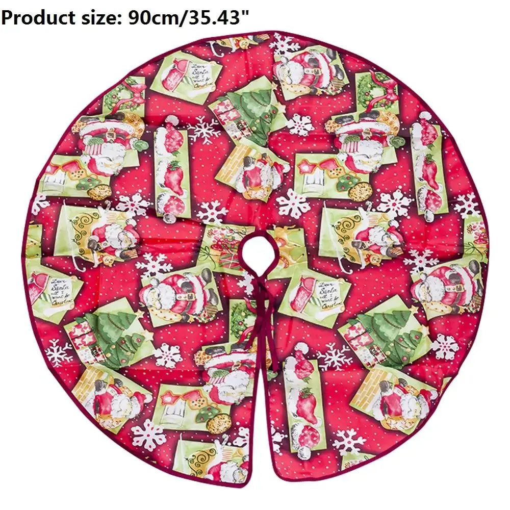 Elegant Christmas Tree Skirt for Festive Decor