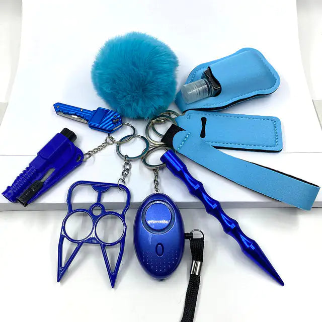 Compact Survival Self Defense Keychain