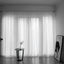 Simple Modern Solid Color Gauze Curtain for Balcony