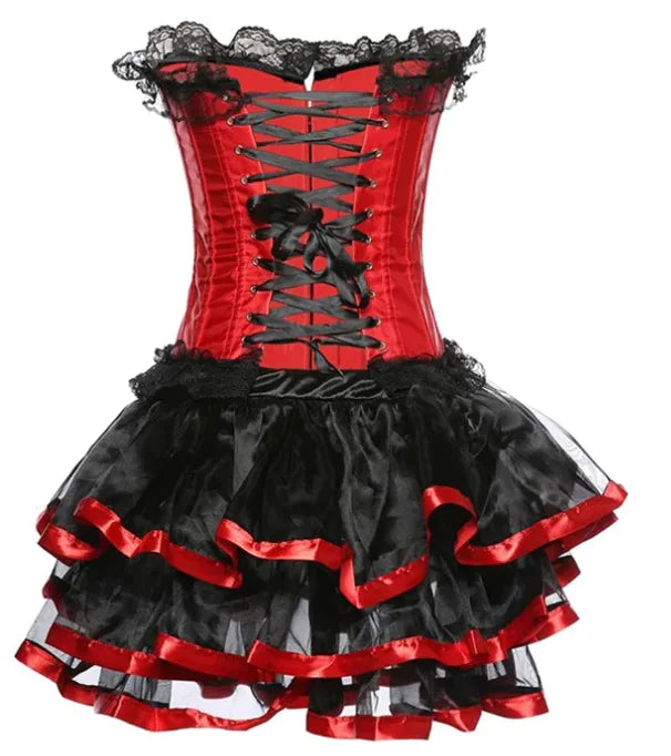 Elegant Red Court Gown for Every Occasion