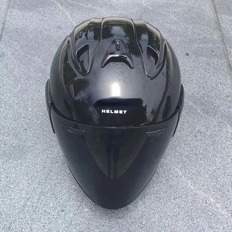 Casco de Moto Half Premium para Conductores Estilosos