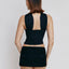 Halter Backless Satin Crop Top