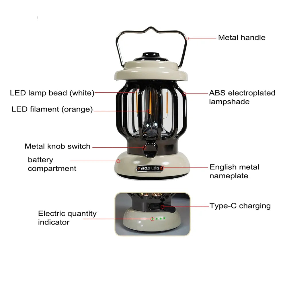 Premium Camping LED Lantern for Outdoor Adventures