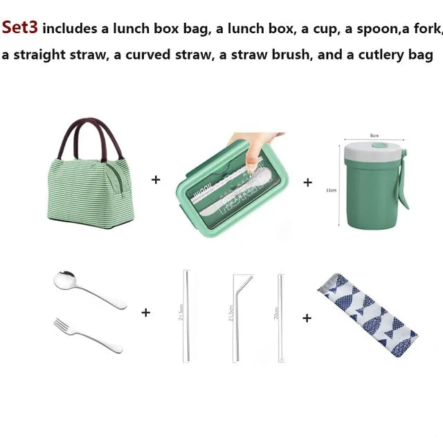 Simple Portable Lunch Box for On-the-Go Meals