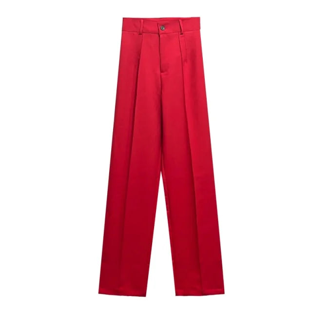 Pantalons Droits de Bureau Premium