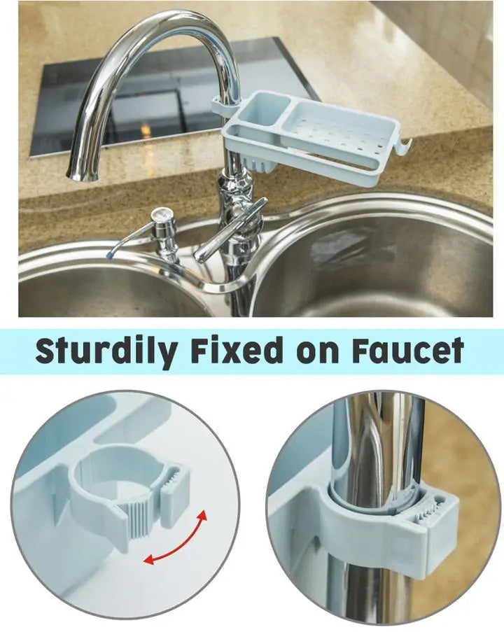Organisateur de lavabo anti-bactérien premium