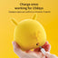 Table Clock Cute Alarm Clock Cute Toddler Alarm Clock Dimming Sleep Training Clock with Night Light Kids Wake Up Clock USB Rechargeable Easy Setting Kids Bedside Kids Night Wake Up Light Multi Function Alarm Clock for For Child Children Home Decoration - Korvel