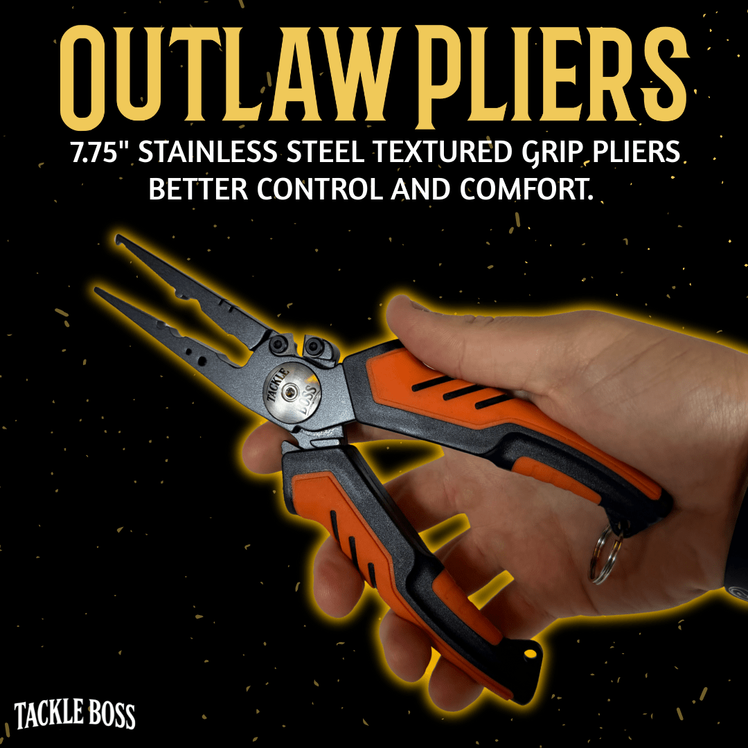 Tackle Boss Ensemble de Pince Outlaw Premium 3 PCS