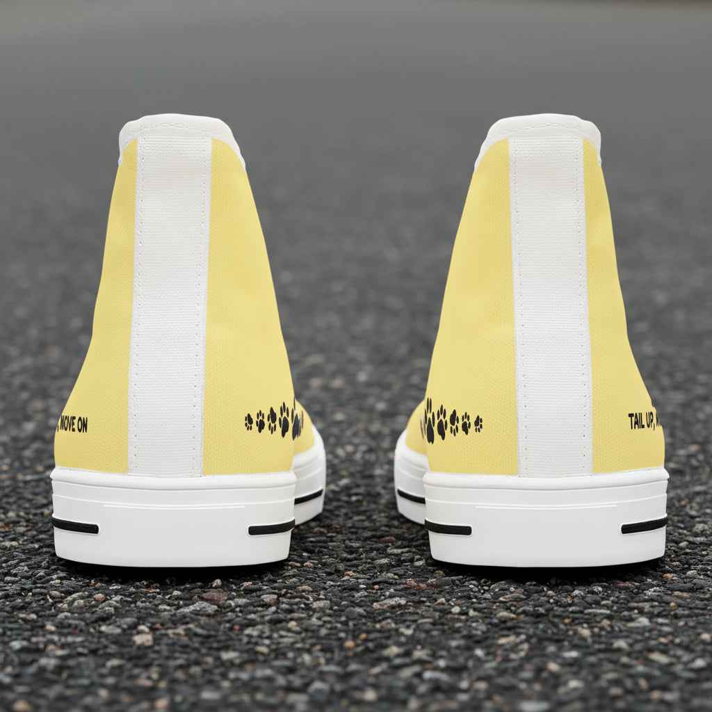 Zapatillas de lona de caña alta Tail Up, Move On