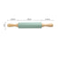 Thick Non-Slip Rolling Pin with Large Non-Stick Mat