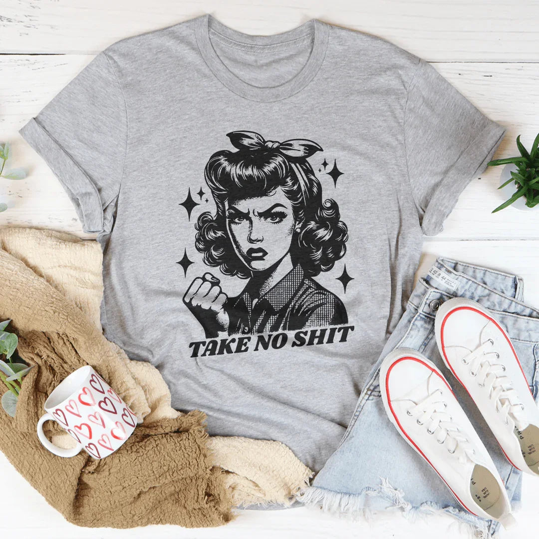 Camiseta retro "No te rindas"