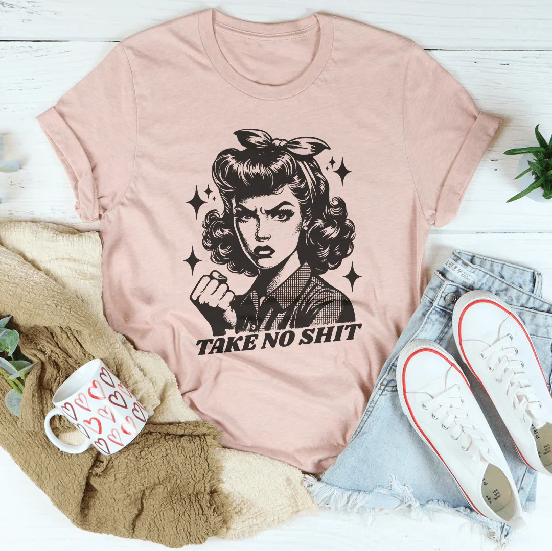Camiseta retro "No te rindas"