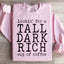 Sweatshirt "Tasse de café riche et sombre"