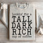 Sweatshirt "Tasse de café riche et sombre"