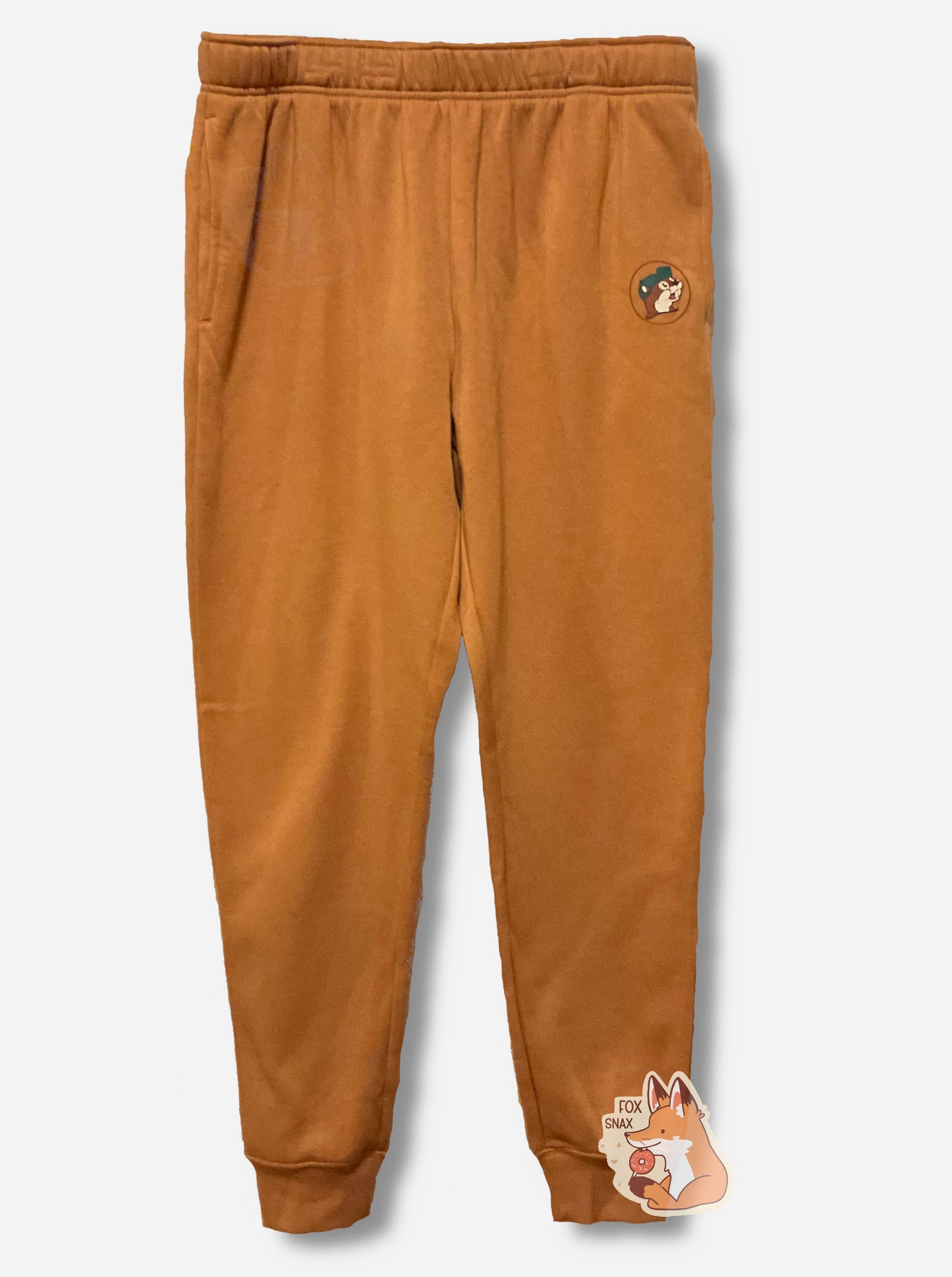 Pantalones de chándal de felpa color beige de Buc-ee's