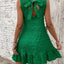 Tank top back lace up dress casual solid color - Korvel