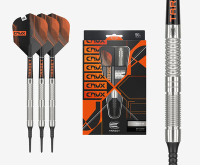 Precision Engineered Crux Soft Tip Darts Set - Korvel