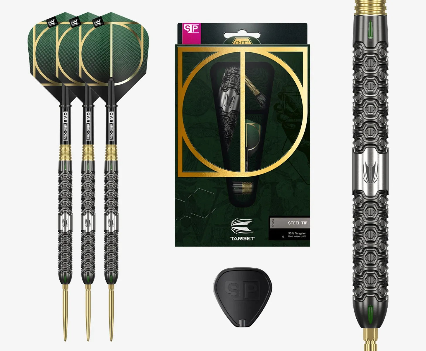 Premium 90% Swiss Steel Tip Darts for Precision Play - Korvel
