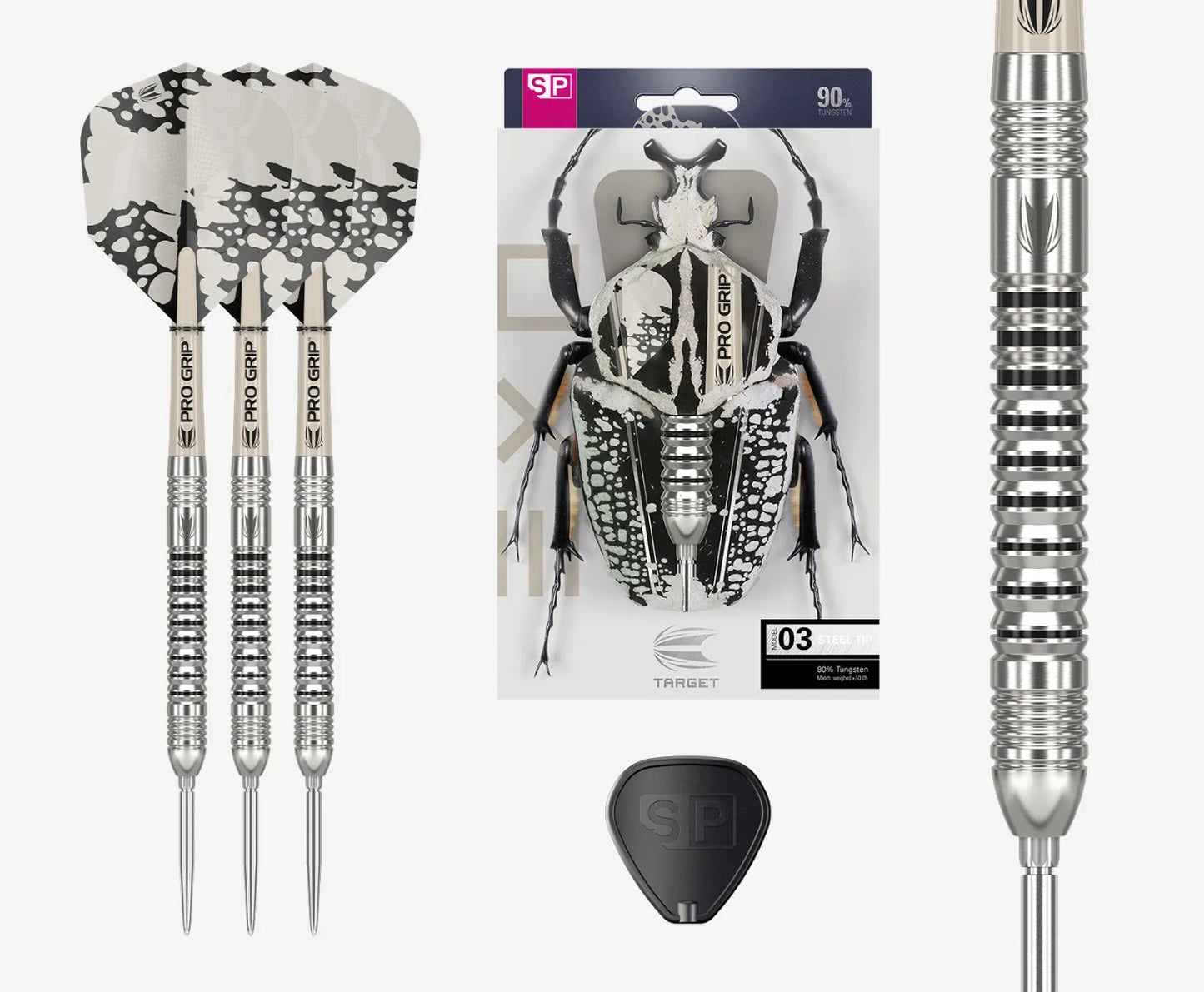 Precision Performance EXO 90% Steel Tip Darts - Korvel