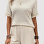 Tassel Round Neck Top and Shorts Set - Korvel
