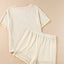 Tassel Round Neck Top and Shorts Set - Korvel