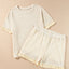 Tassel Round Neck Top and Shorts Set - Korvel