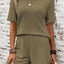 Tassel Round Neck Top and Shorts Set - Korvel
