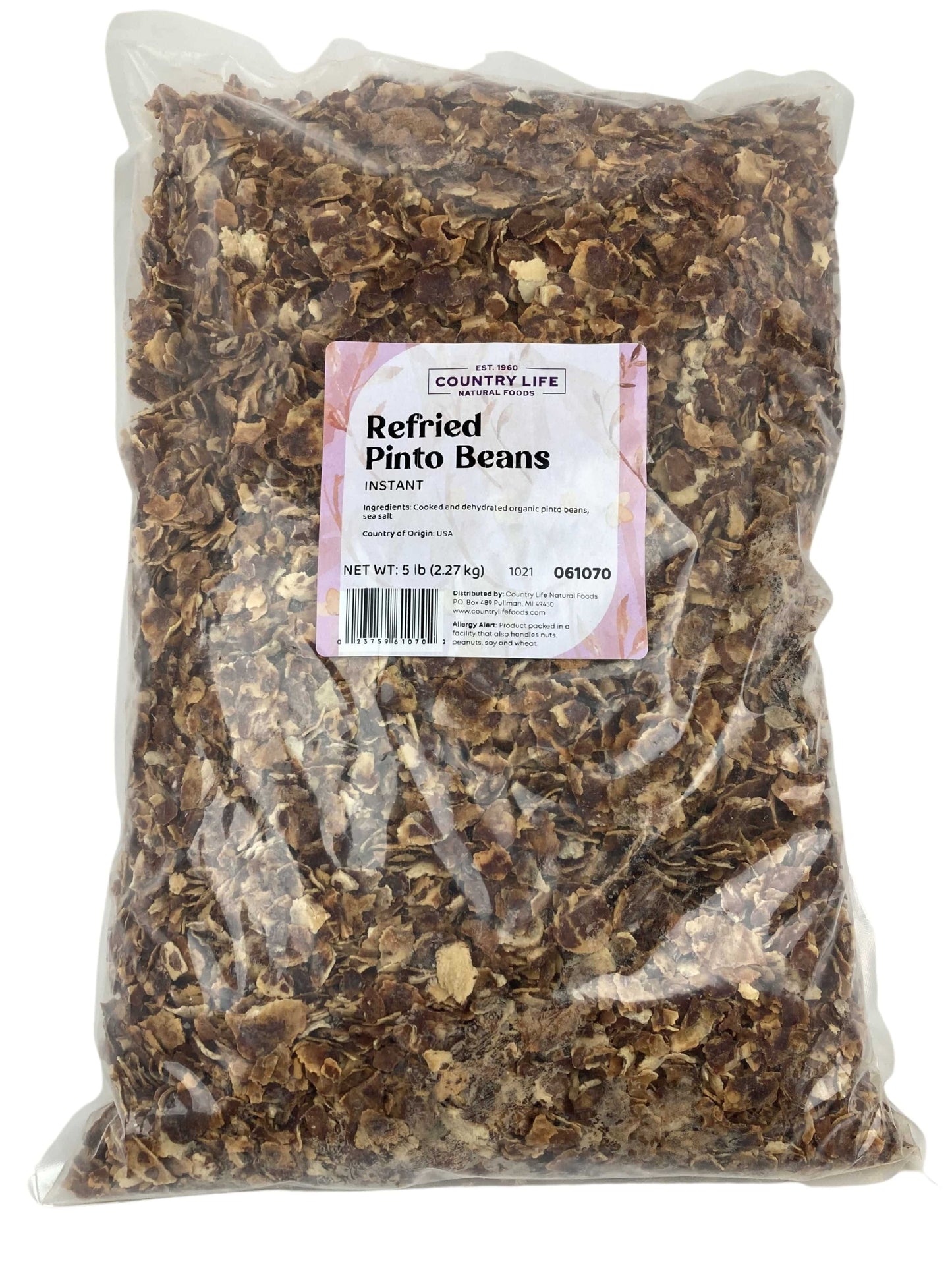 Organic Instant Pinto Beans - Quick & Flavorful - Korvel