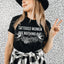 Decorated Stress Tee for Tattooed Women