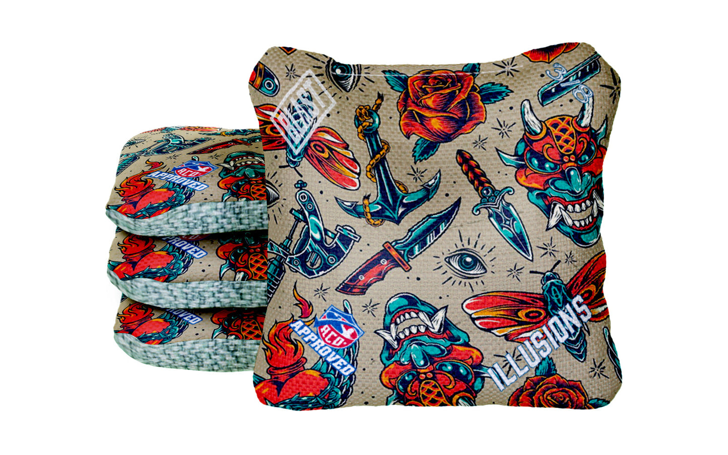 Premium ACO Certified Cornhole Bags - Custom Speeds Available - Korvel