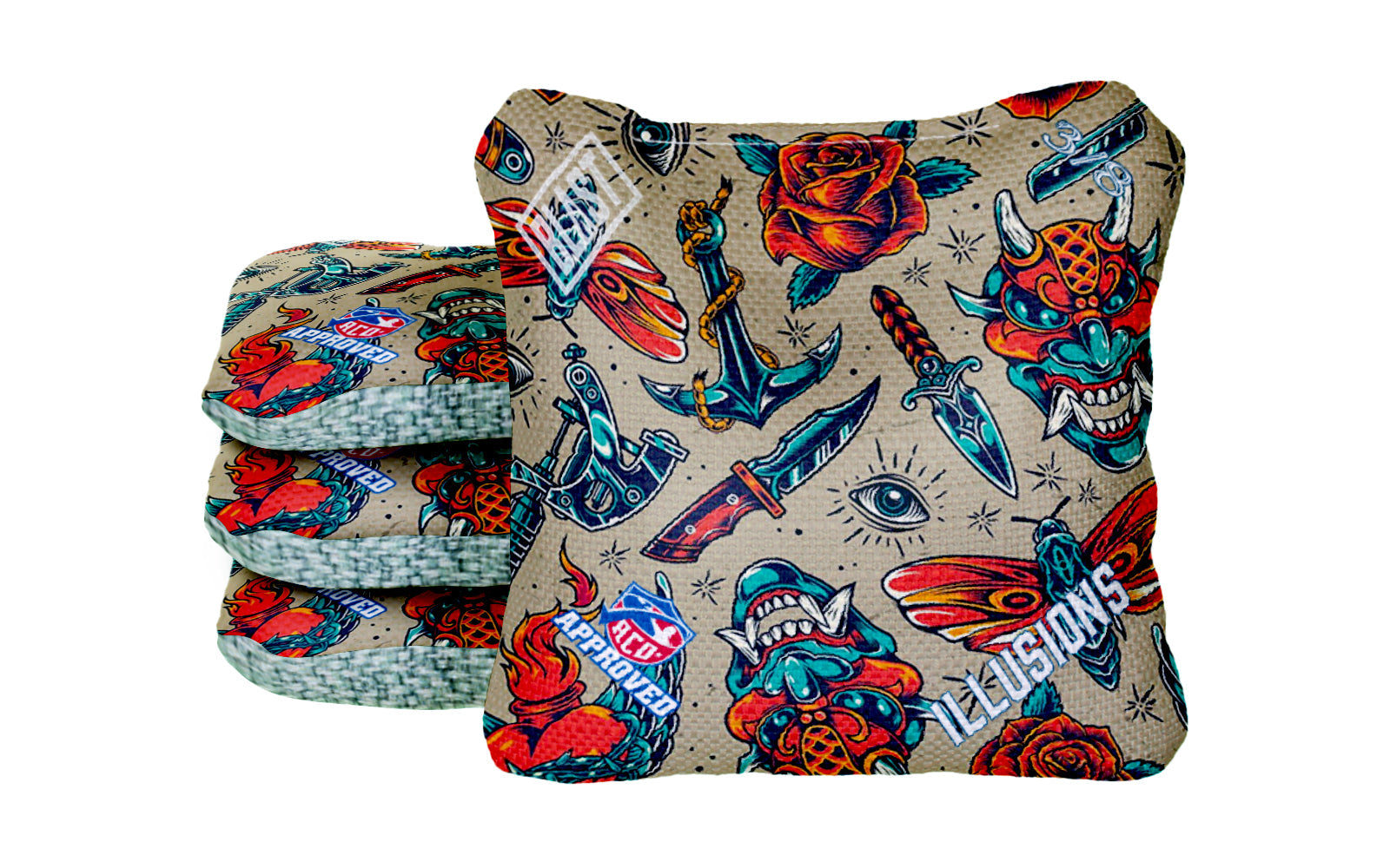 Premium ACO Certified Cornhole Bags - Custom Speeds Available - Korvel