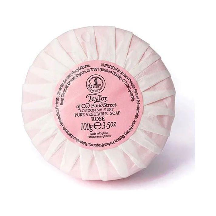 Jabón Vegetal Puro de Rosa Taylor of Old Bond Street 100g