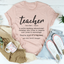 Teacher Multi-Tasking Educational Rockstar T-Shirt
