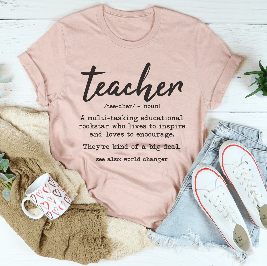 Teacher Multi-Tasking Educational Rockstar T-Shirt