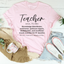 Teacher Definition T-Shirt