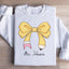 Sweatshirt personnalisé avec crayon et nœud pour enseignant