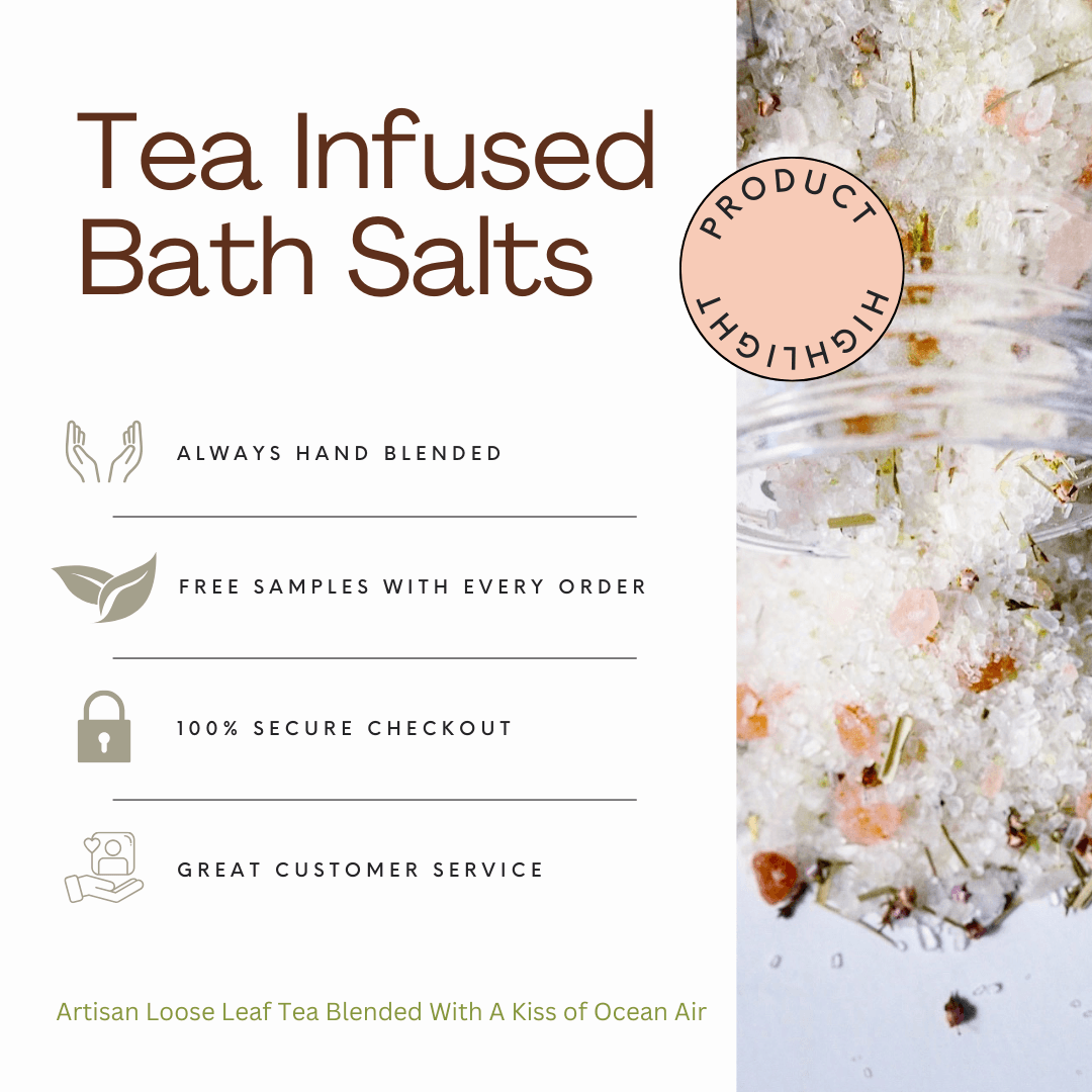 Vanilla Chai Tea-Infused Bath Salts - Korvel