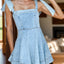 Temperament Commuting Fashion Strap Denim Women's Dress