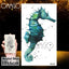 Seahorse Dolphin Temporary Tattoo Stickers for All Ages