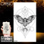 Seahorse Dolphin Temporary Tattoo Stickers for All Ages