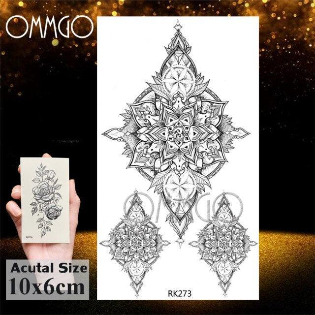 Seahorse Dolphin Temporary Tattoo Stickers for All Ages