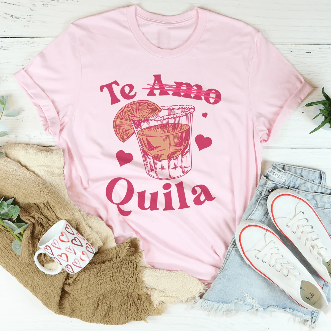 Camiseta de San Valentín con tequila