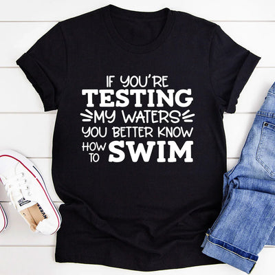 Testing My Waters Tee - Korvel